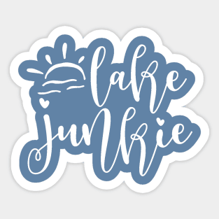 Lake Junkie Sticker